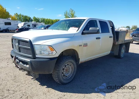 2012 Ram 2500 St из США, поврежденный, VIN 3C7WD5HT1CG318948